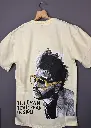 Men's Cream Premium Quality Oversized Tshirt