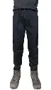 Men's  Black Straight Fit Cotton Cargo