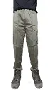 Men's Greyish Beige Straight Fit Cotton Cargo