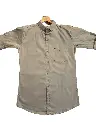 Men's Cream Regular Fit Shirt