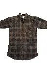 Brown & Black Casual Shirt For Men
