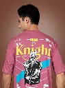 Dark Knight Backprint Oversized T-Shirt