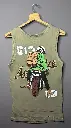 Men's Bike Rider Graphic Printed Vest For Gym