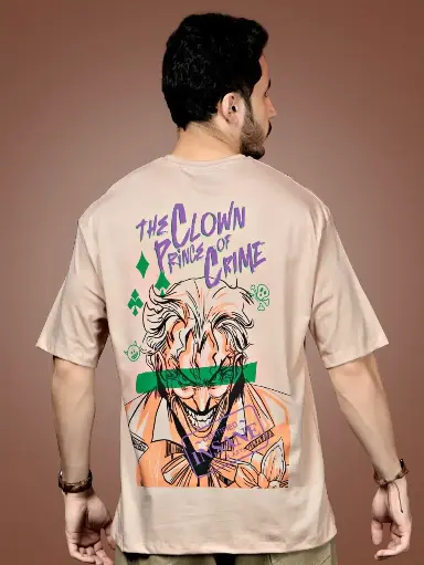 Joker - The Clown Prince Of Crime Oversized T-Shirt